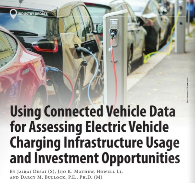 Using Connected Vehicle Data for Assessing Electric Vehicle Charging Infrastructure Usge and Investment Opportunities